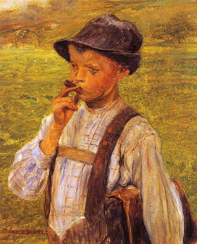 Boy Smoking 